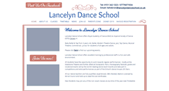 Desktop Screenshot of lancelyndanceschool.co.uk